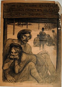 EL SUELO ENEMIGO - PRISIONEROS RUSOS - MUEREN DE HAMBRE