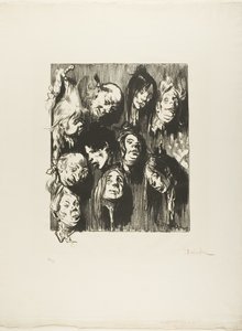 Diez asesinatos por un penique de Théophile Alexandre Pierre Steinlen