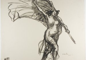La República nos llama..., plato quince de Actualités de Théophile Alexandre Pierre Steinlen