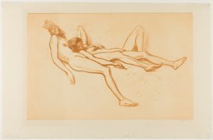 Dos modelos desnudas