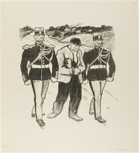 Sin un céntimo de Théophile Alexandre Pierre Steinlen