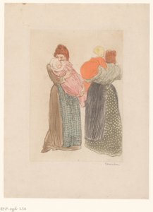 Dos madres con hijos
Les deux mères de Théophile Alexandre Steinlen (signed by artist)