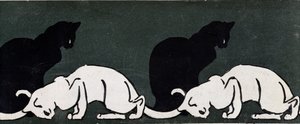 Gatos por Steinlen
