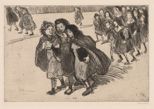 Venir de la escuela de Théophile Alexandre Steinlen