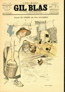 Portada de “Gil Blas” de Théophile Alexandre Steinlen