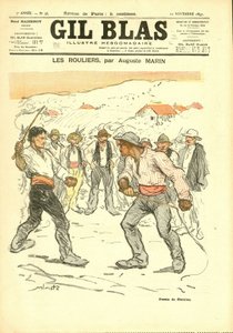 Portada de “Gil Blas” de Théophile Alexandre Steinlen
