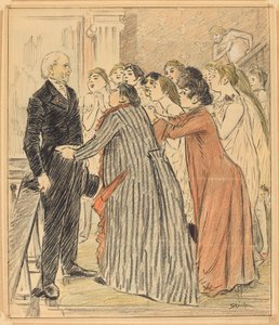 La Aventura del Viejo Decano de Théophile Alexandre Steinlen
