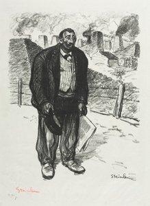 El trabajador honrado de Théophile Alexandre Steinlen