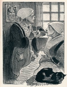 Las Mujeres de Francia de Chansons De Femmes, 1897, 1898 de Théophile Alexandre Steinlen