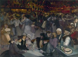 El baile del 14 de julio de Théophile Alexandre Steinlen
