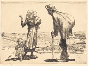 La ciudad distante de Théophile Alexandre Steinlen