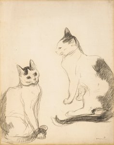 Los dos gatos; Les Deux Chats