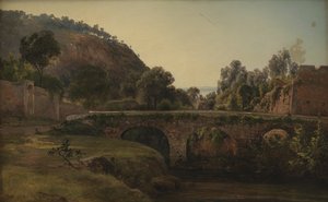 Un puente cerca de Sorrento de Thorald Brendstrup