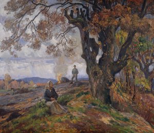 Hoguera de basura del jardín de Thorolf Holmboe