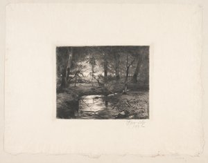Aa en el bosque de Borrevejle de Thorvald Niss