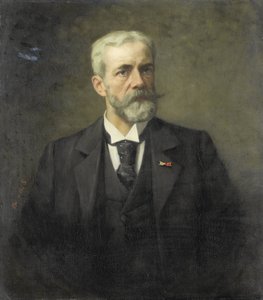 Frederik Daniël Otto Obreen (1840-96). Director del Rijksmuseum, Ámsterdam de Thérèse Schwartze