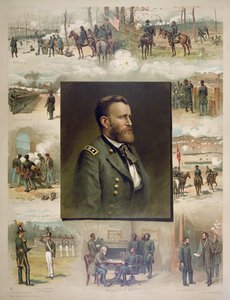 Grant de West Point a Appomattox de Thure de (after) Thulstrup