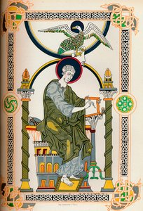 Santo escribiendo, 1849 de Thurwanger