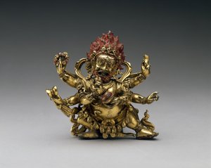 Mahakala Heruka de Tibetan School