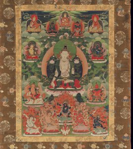 Manjushri, Bodhisattva de la Sabiduría de Tibetan School
