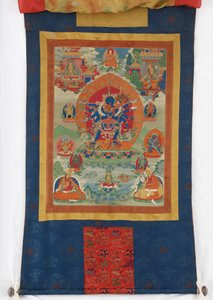 Paramaśukha Chakrasamvara, mediados del siglo XVIII de Tibetan School