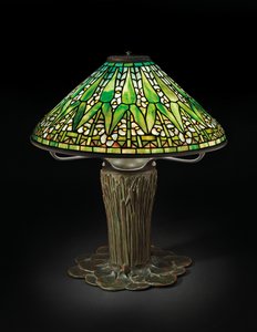 Lámpara de Mesa Arrowhead, c.1910