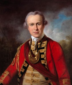 Oficial no identificado de un Regimiento Real de Infantería, c.1760