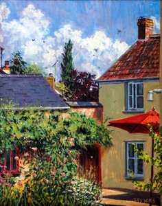 Parasol rojo, 2011 de Tilly Willis