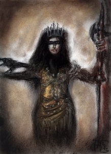 La reina de la fantasía oscura de Tim Hoinkis