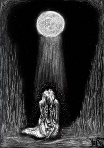 Abrazo a la luz de la luna de Tim Hoinkis