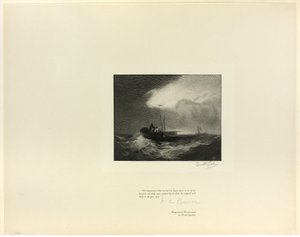Barcos de Pesca Frente a Yarmouth, de Viejos Maestros Ingleses de Timothy Cole
