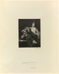 Garrick y su esposa, de Old English Masters de Timothy Cole