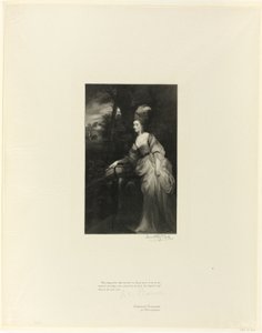 Georgiana, duquesa de Devonshire, de Old English Masters de Timothy Cole