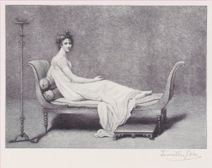 Madame Récamier, 1909 de Timothy Cole