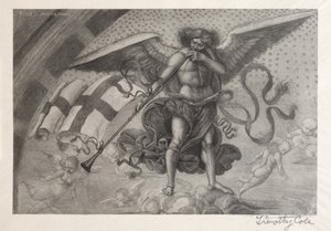 Viejos maestros italianos: Ángel tocando una trompeta, 1888-1892