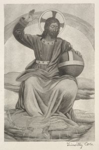 Viejos maestros italianos: Cristo entronizado, 1888-1892 de Timothy Cole