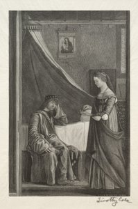 Viejos Maestros Italianos: Santa Úrsula con su padre, 1888-1892 de Timothy Cole