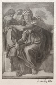Viejos maestros italianos: La Sibila Délfica, 1890 de Timothy Cole