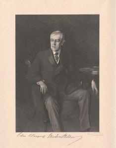 Woodrow Wilson de Timothy Cole, after John Singer Sargent