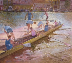 En la balsa, Henley, 1993 de Timothy Easton