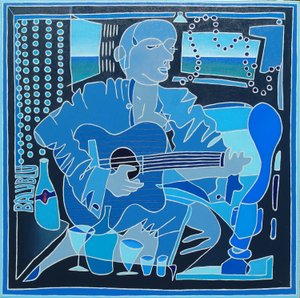 Retrato del artista Álvaro Trugeda, 2018 de Timothy Nathan Joel