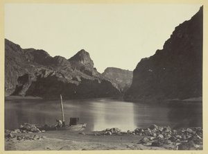 Cañón Negro, Río Colorado, desde el Campamento 8, mirando hacia arriba de Timothy O