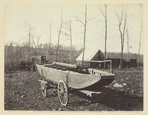 Barco pontón, Brandy Station, Virginia