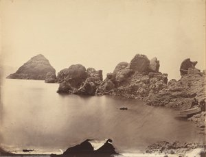 Tufa Domes, Pyramid Lake, Nevada,1867 (foto) de Timothy O