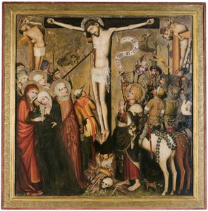 Crucifixión de Cristo ("Crucifixión de Wilten") de Tiroler Maler