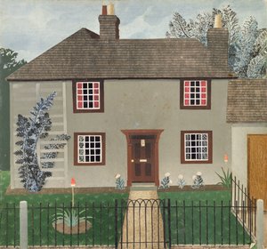Casa en Great Bardfield (collage)