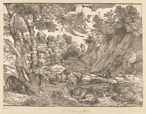 Paisaje con San Jerónimo de Titiaan