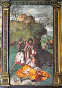 El milagro del marido celoso de Titian (c.1488 1576)