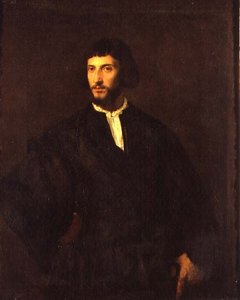 Retrato de un hombre de Titian (c.1488 1576)