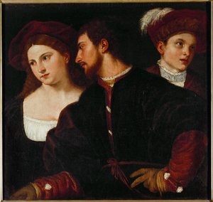 Autorretrato con amigos ...